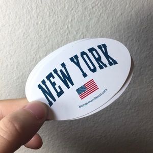 Brandy Melville New York Stickers